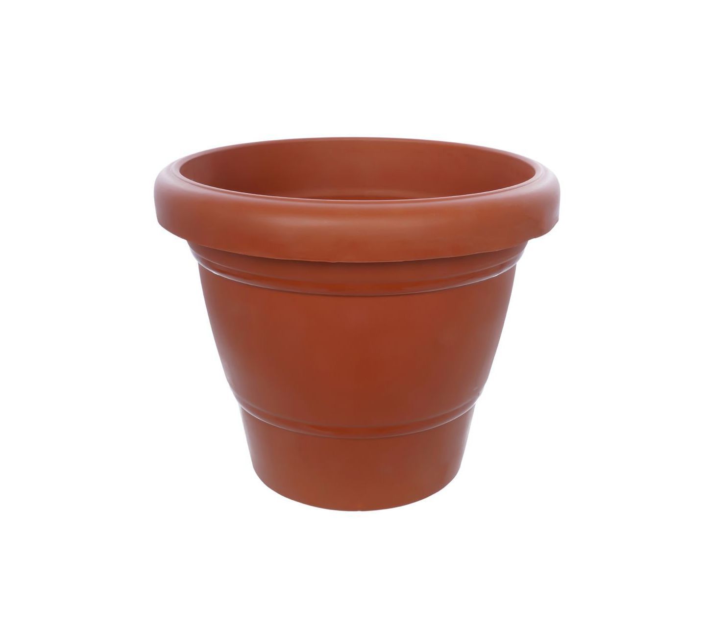 0839 Garden Heavy Plastic Planter Pot/Gamla 6 inch (Brown, Pack of 1, Small) - SkyShopy 0839 Garden Heavy Plastic Planter Pot/Gamla 6 inch (Brown, Pack of 1, Small) - SkyShopy